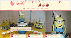 Desktop Screenshot of cupcakesbyciara.com